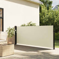 Seitenmarkise Ausziehbar Creme 117x300 cm