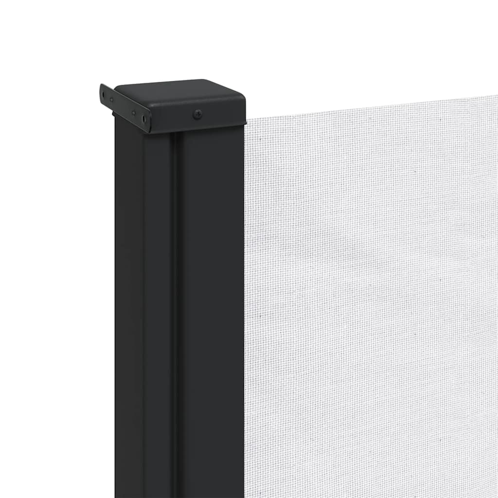 Seitenmarkise Ausziehbar Weiß 100x500 cm