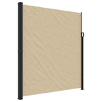 Seitenmarkise Ausziehbar Beige 220x500 cm