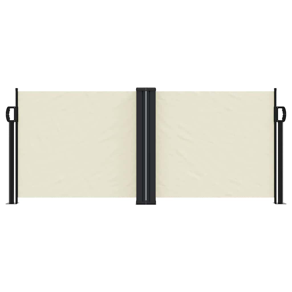 Seitenmarkise Ausziehbar Creme 100x600 cm