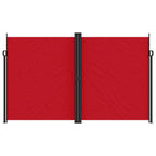 Seitenmarkise Ausziehbar Rot 200x600 cm