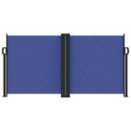 Seitenmarkise Ausziehbar Blau 120x1000 cm