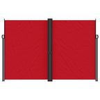 Seitenmarkise Ausziehbar Rot 220x1000 cm