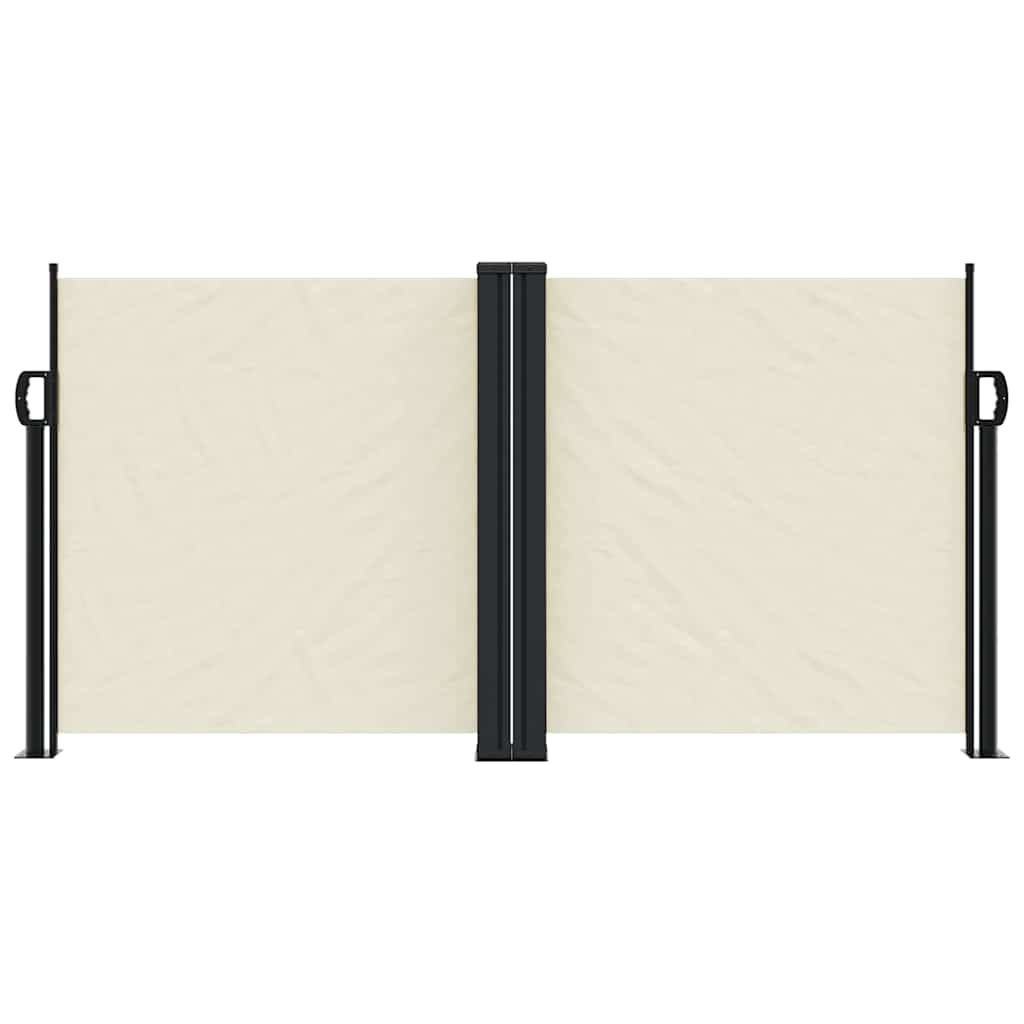 Seitenmarkise Ausziehbar Creme 120x1200 cm
