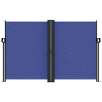 Seitenmarkise Ausziehbar Blau 160x1200 cm