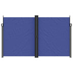 Seitenmarkise Ausziehbar Blau 200x1200 cm