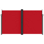 Seitenmarkise Ausziehbar Rot 200x1200 cm