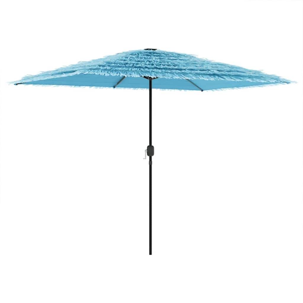 Sonnenschirm mit Stahlmast Blau 300x200x250 cm