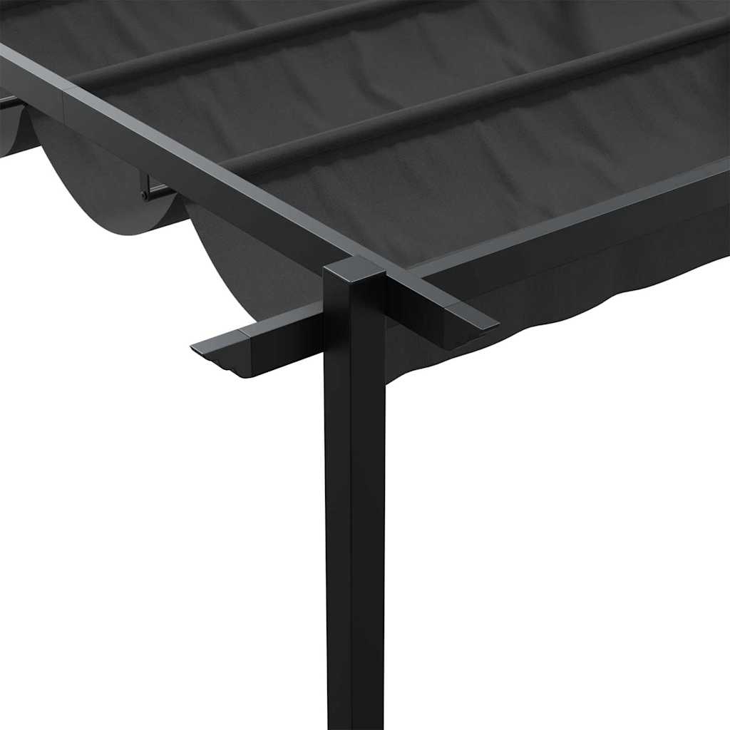 Pavillon 300 x 300 x 200 cm Anthrazit Polyester