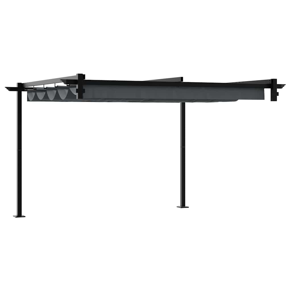Pavillon 300 x 300 x 200 cm Anthrazit Polyester