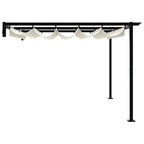 Pavillon 400 x 300 x 200 cm Creme Polyester