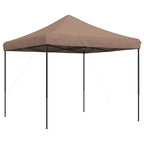 Partyzelt Faltbar Pop-Up Braun 292x292x315 cm