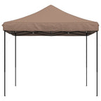 Partyzelt Faltbar Pop-Up Braun 292x292x315 cm