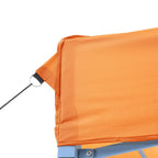 Partyzelt Faltbar Pop-Up mit 2 Seitenteilen Orange