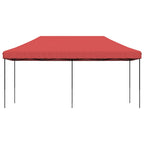 Partyzelt Faltbar Pop-Up Burgunderrot 580x292x315 cm