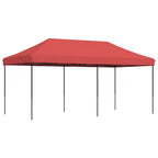 Partyzelt Faltbar Pop-Up Burgunderrot 580x292x315 cm
