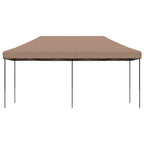 Partyzelt Faltbar Pop-Up Braun 580x292x315 cm