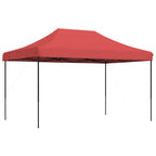 Partyzelt Faltbar Pop-Up Burgunderrot 440x292x315 cm