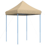 Partyzelt Faltbar Pop-Up Beige 200x200x306 cm