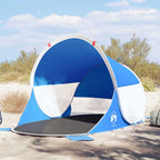 Strandzelt Azurblau Pop-Up Wasserdicht