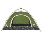 Campingzelt 2 Personen Grün Quick Release