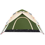 Kuppel-Campingzelt 5 Personen Grün Quick Release
