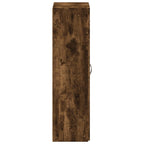 Aktenschrank Räuchereiche 60x32x115 cm Holzwerkstoff