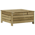 3-tlg. Garten-Lounge-Set mit Kissen Kiefernholz Imprägniert
