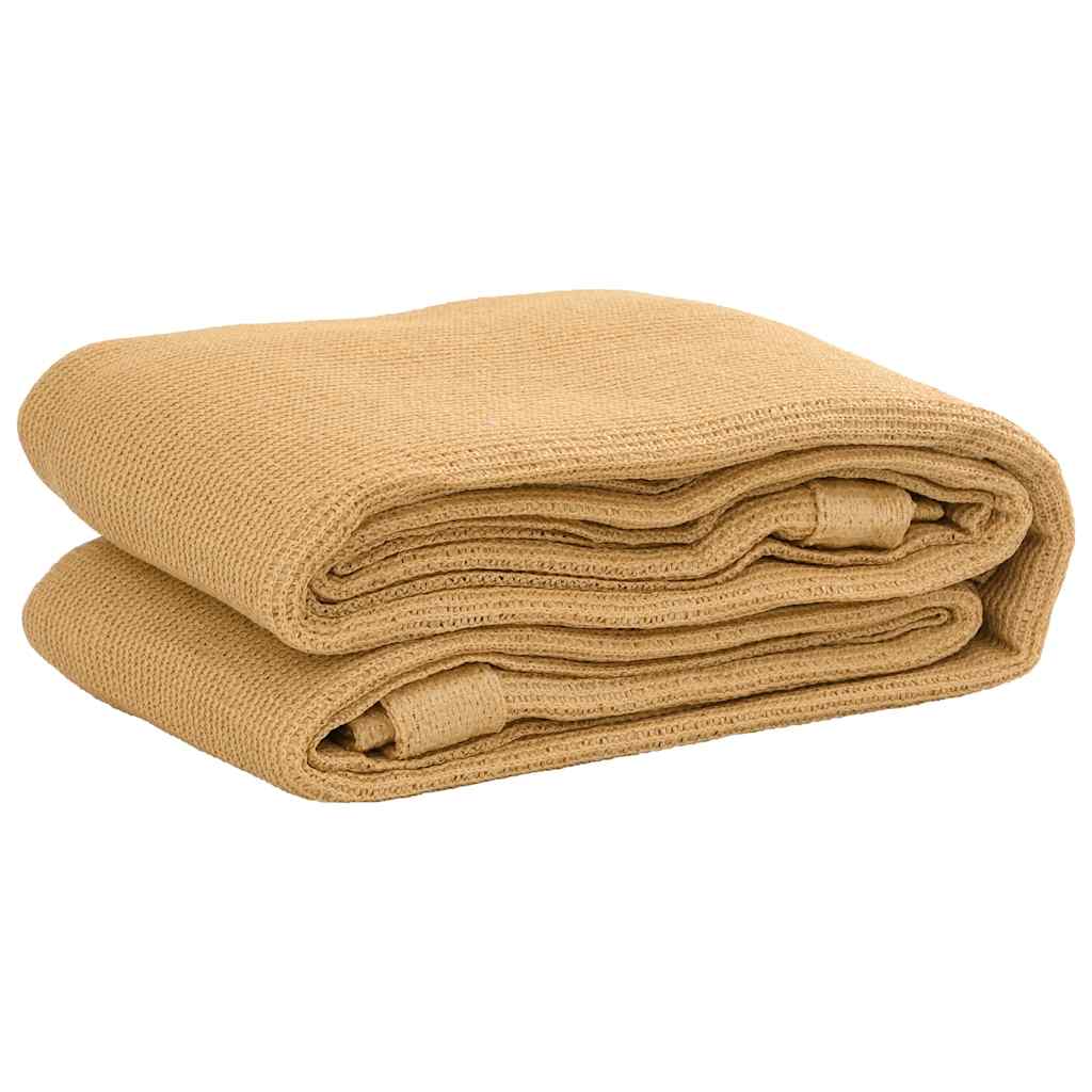 Zeltteppich Sandfarbe 250x300 cm HDPE