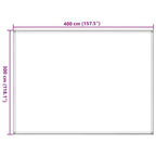 Zeltteppich Sandfarbe 300x400 cm HDPE