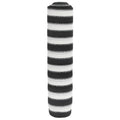 Zaunblende Anthrazit und Weiß 1x25 m HDPE 75 g/m²