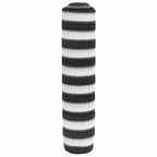 Zaunblende Anthrazit und Weiß 2x25 m HDPE 150 g/m²
