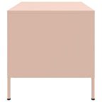 Couchtisch Rosa 68x50x50,5 cm Stahl