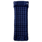 Selbstaufblasende Isomatte mit Kissen Marineblau