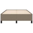 Bettgestell ohne Matratze Taupe 120x190 cm Stoff