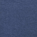 Boxspringbett mit Matratze & LED Blau 120x190 cm Stoff