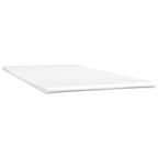Boxspringbett mit Matratze & LED Schwarz 120x190 cm Samt
