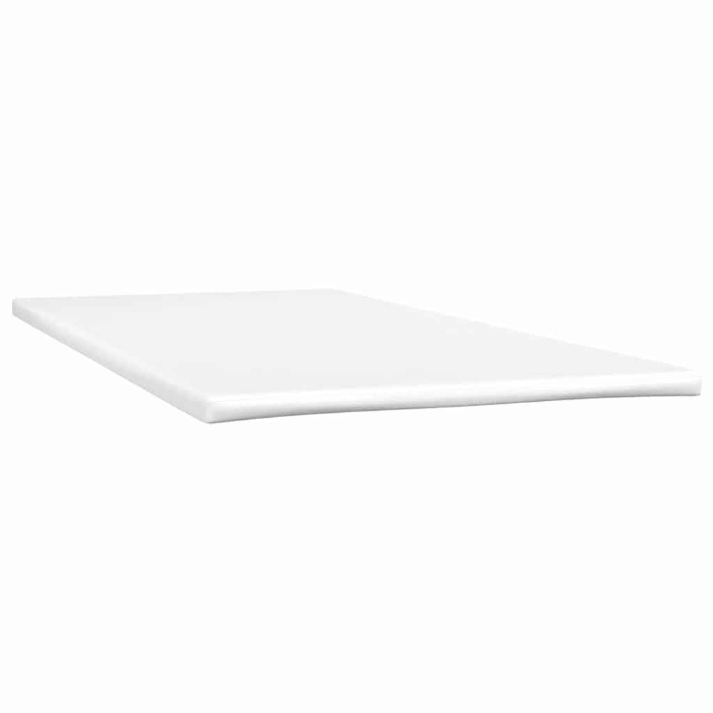 Boxspringbett mit Matratze Hellgrau 120x190 cm Stoff
