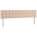 Bettgestell ohne Matratze Cappuccino-Braun 120x190cm Kunstleder