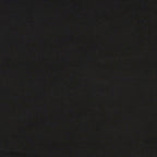 Chaiselongue mit Kissen Schwarz Samt