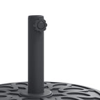 Sonnenschirmständer für Ø38/48 mm Mast 12 kg Rund