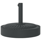 Sonnenschirmständer für Ø38/48 mm Mast 25 kg Rund