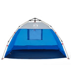 Strandzelt 2 Personen Azurblau Quick Release Wasserdicht