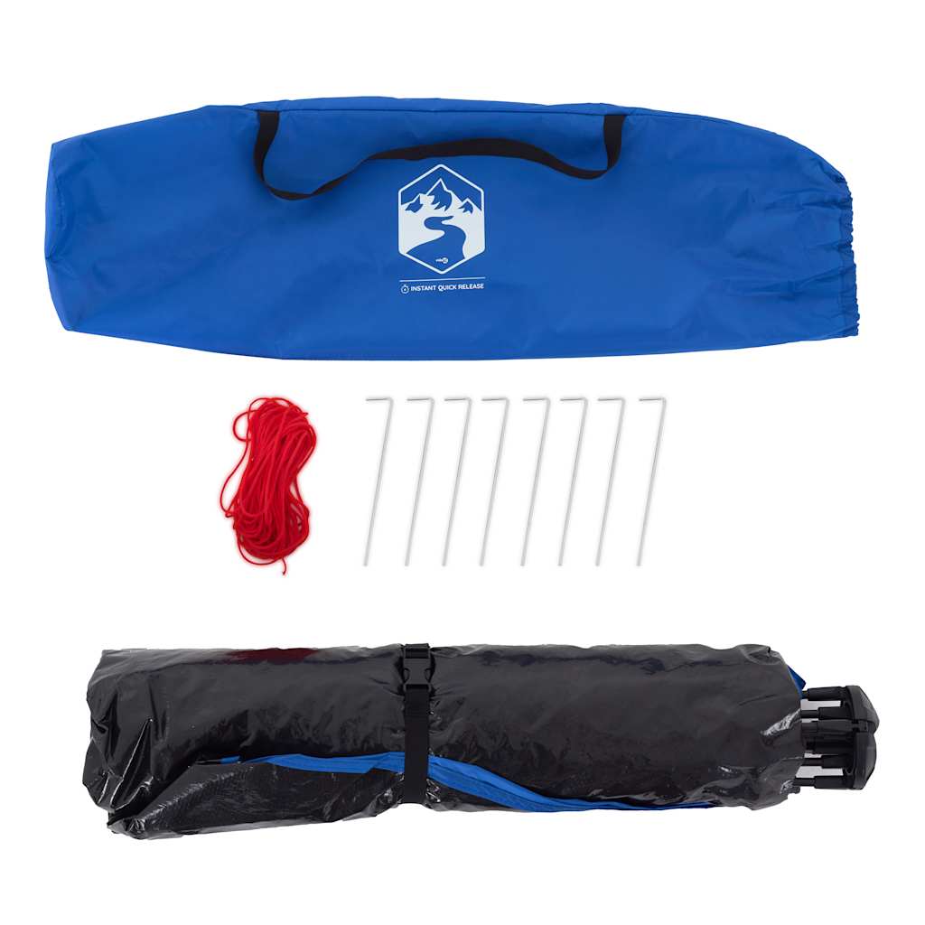 Strandzelt 2 Personen Azurblau Quick Release Wasserdicht