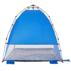 Strandzelt 2 Personen Azurblau Quick Release Wasserdicht
