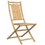 Gartenstühle 4 Stk. Klappbar 46x66x99 cm Bambus