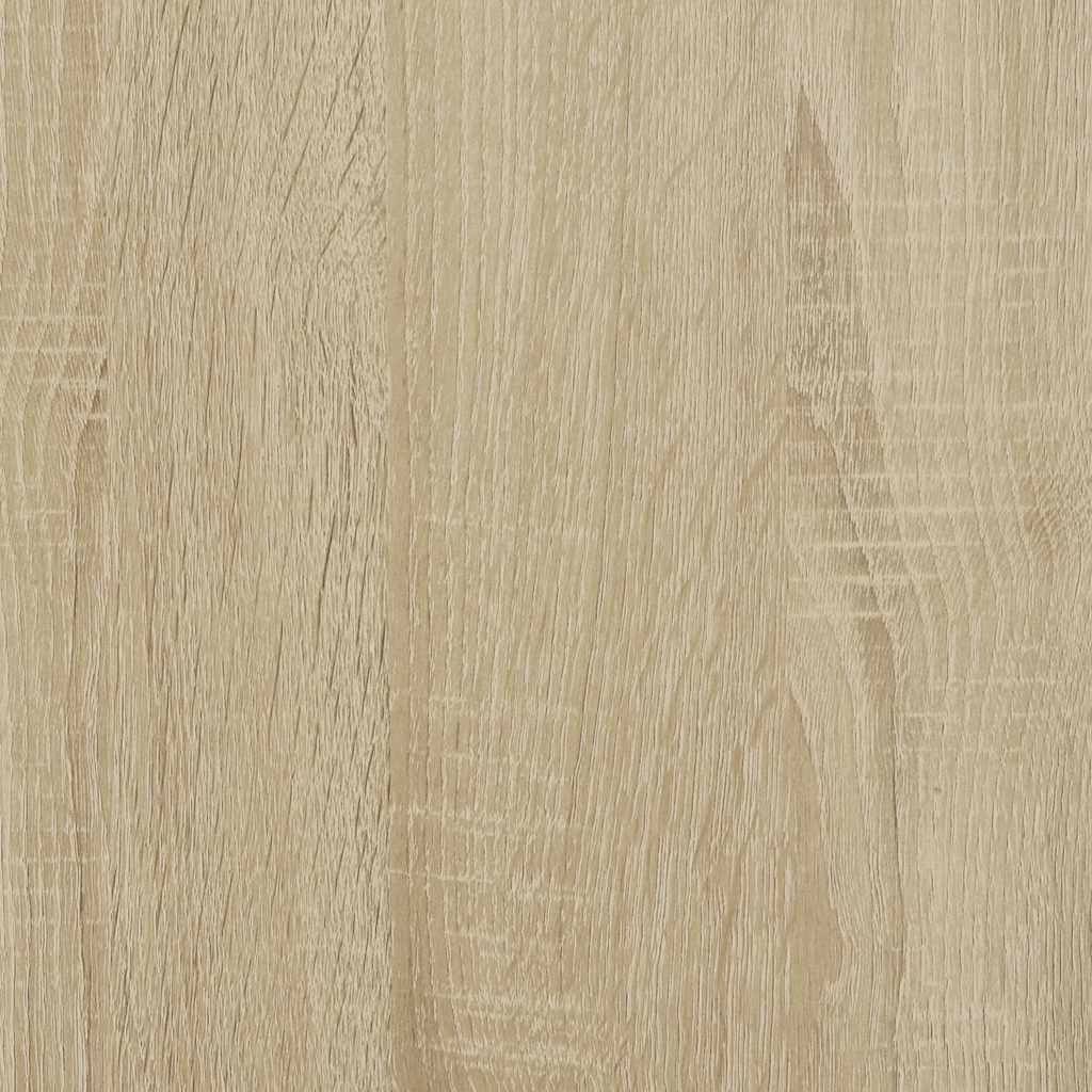 Bettgestell Sonoma-Eiche 150x200 cm Holzwerkstoff