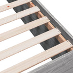 Bettgestell Grau Sonoma 90x200 cm Holzwerkstoff