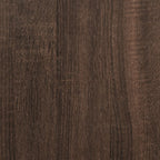 Bettgestell Braun Eichen-Optik 90x190 cm Holzwerkstoff