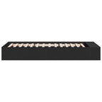 Bettgestell Schwarz 90x190 cm Holzwerkstoff